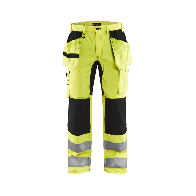 VARSELBYXA 1552 1811 MED STRETCH VARSELGUL/SVART C54 | Beijerbygg Byggmaterial VARSELBYXA 1552 1811 MED STRETCH VARSELGUL/SVART C54 | Beijerbygg Byggmaterial
