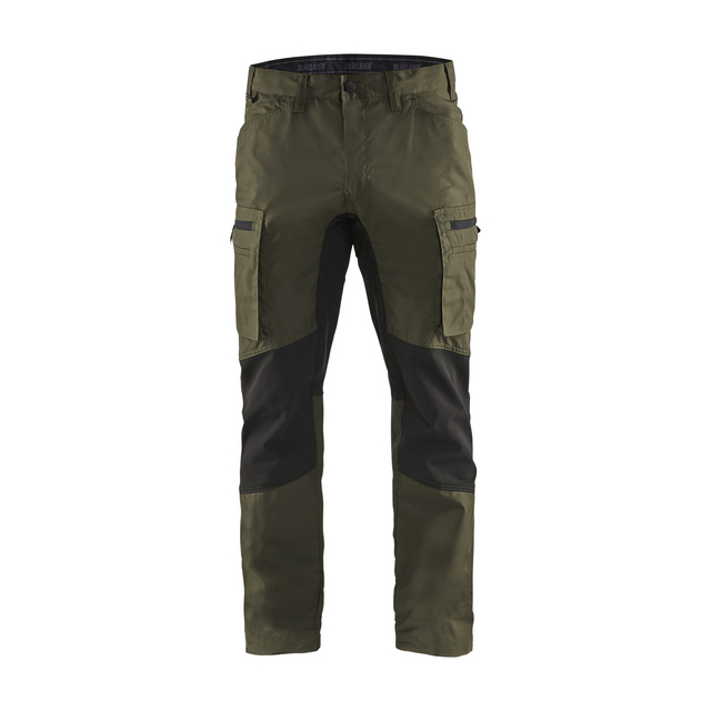 SERVICEBYXA 1459 1845 STRETCH MÖRK OLIVGRÖN/SVART D104 | Beijerbygg Byggmaterial SERVICEBYXA 1459 1845 STRETCH MÖRK OLIVGRÖN/SVART D104 | Beijerbygg Byggmaterial