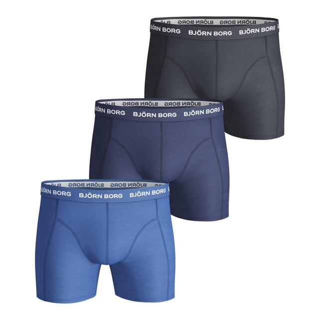 BOXER BJÖRN BORG 3-P BLUE NAVY S | Beijerbygg Byggmaterial