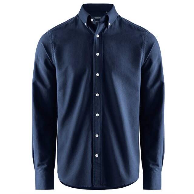PORTO OXFORD TAILORED SHIRT NAVY M | Beijerbygg Byggmaterial