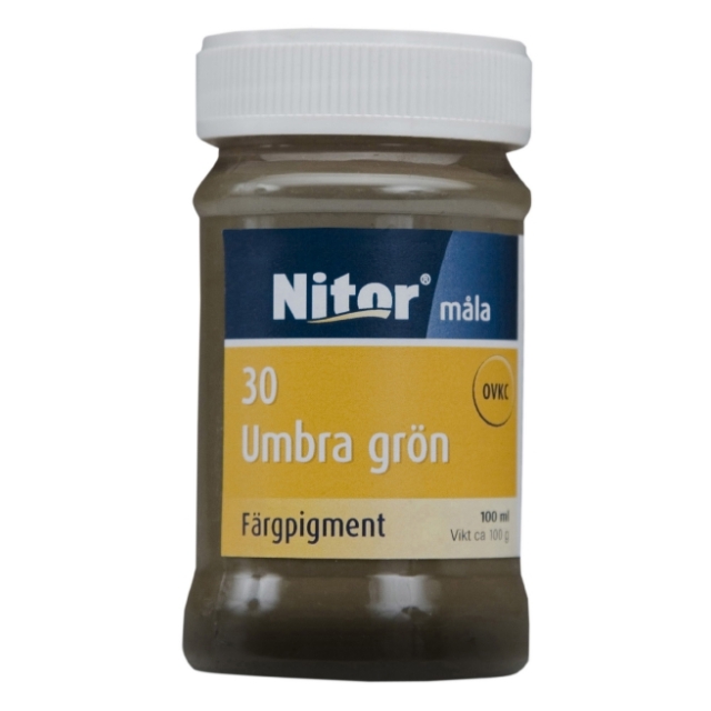 PIGMENT UMBRA GRÖN NR30 100ML             (4) 430 | Beijerbygg Byggmaterial