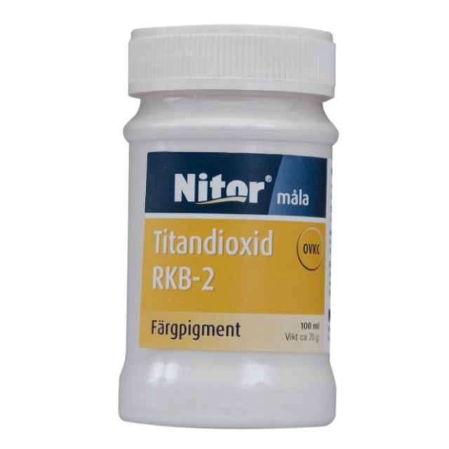 PIGMENT TITANDIOXID 1L (1) 430 | Beijerbygg Byggmaterial