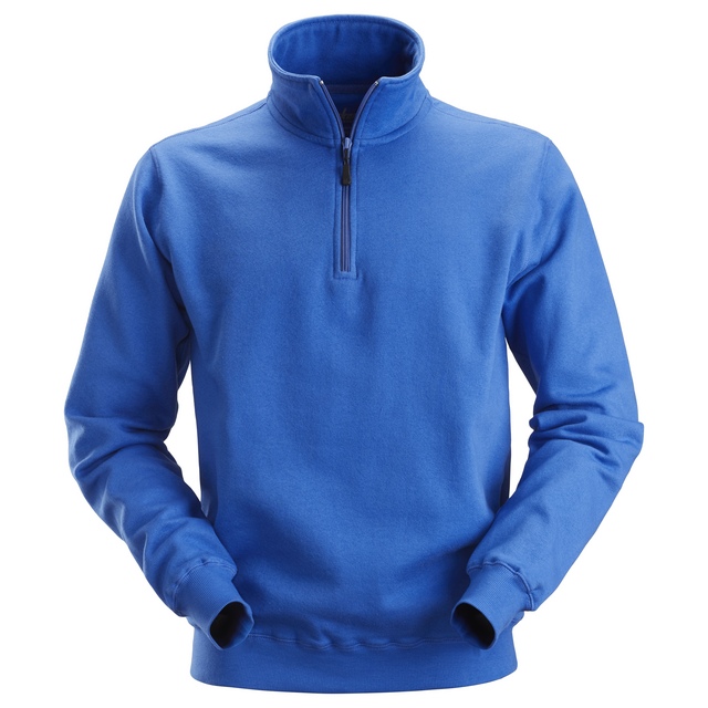 SWEATSHIRT 43467 ZIP KLARBLÅ STL L | Beijerbygg Byggmaterial
