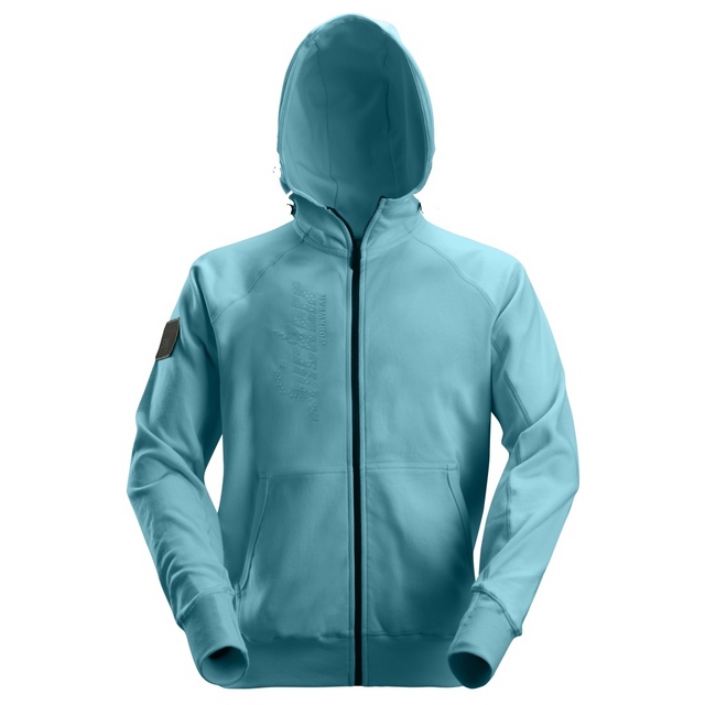 HOODIE FULL ZIP MED LOGO TURKOS STL M | Beijerbygg Byggmaterial
