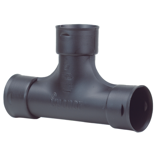 SPOLRÖR T FÖR BYGGDRÄNERING 110X110MM 2415070 | Beijerbygg Byggmaterial