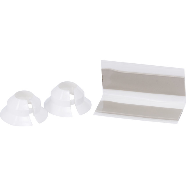 TÄCKBRICKA M TÄTNING 18 VIT 2P F18-19,8MM RÖR    (1) | Beijerbygg Byggmaterial