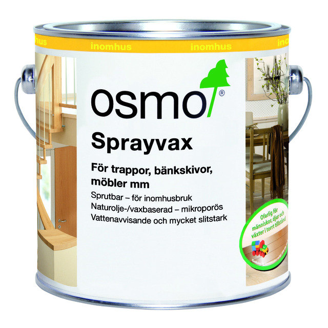 SPRAYVAX 3066 OSMO VIT TRANSPARENT SIDENMATT 2,5L | Beijerbygg Byggmaterial