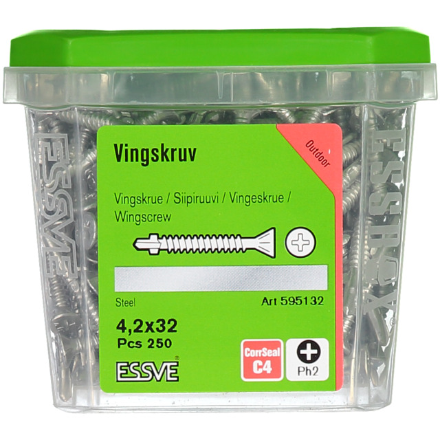 VINGSKRUV FS CORRSEAL 4,2X32 250ST