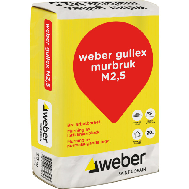 GULLEX MURBRUK (B) M2,5 20KG (48)