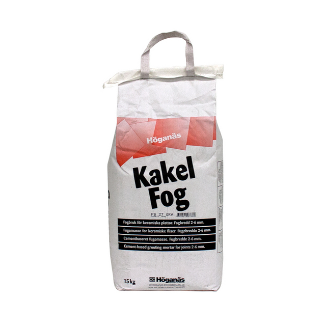 KAKELFOG FB 25 LJUSGRÅ 15KG | Beijerbygg Byggmaterial