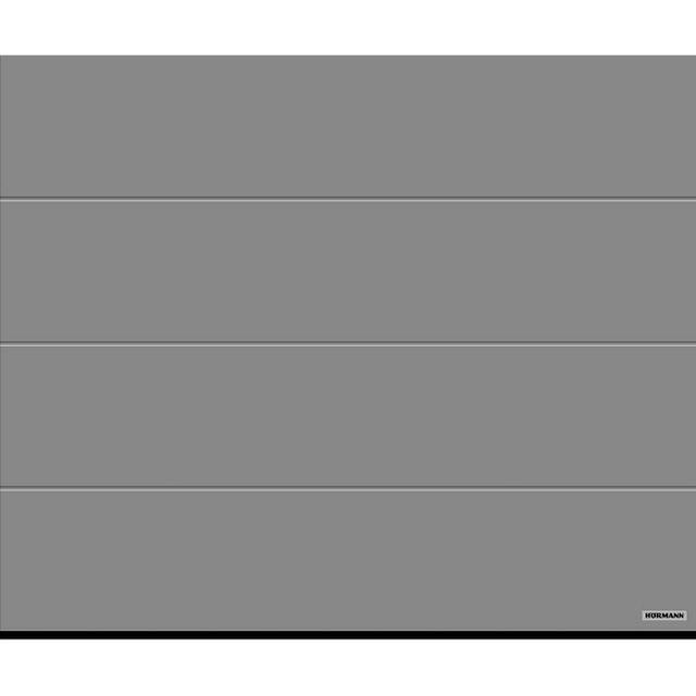 TAKSKJUTPORT RENOMATIC PLANAR RAL 9007 2500X2000MM