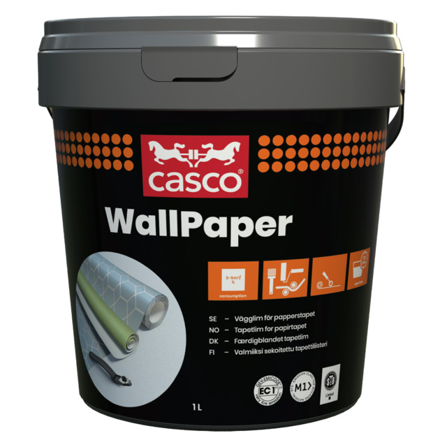 TAPETLIM WALLPAPER CASCO 1L 493496 | Beijerbygg Byggmaterial